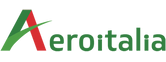 Het logo van Aeroitalia