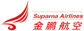 El logotip de l'aerolínia Suparna Airlines