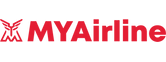 Het logo van MYAirline