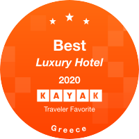 Kayak Best Luxury Hotel in Santorini